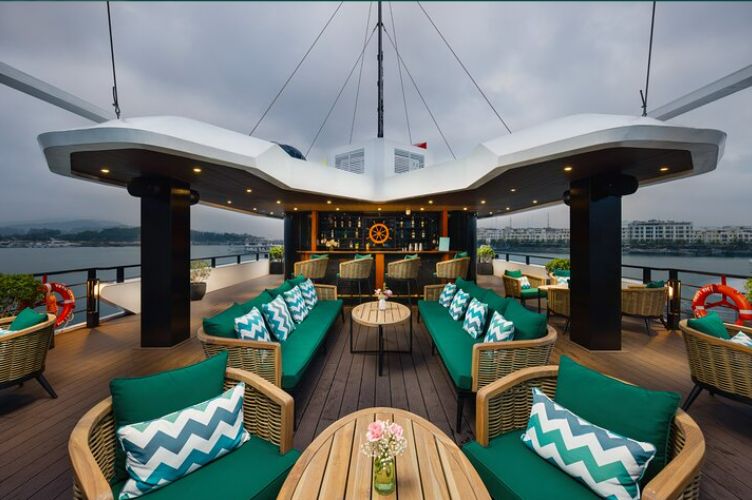 Open-air top deck views