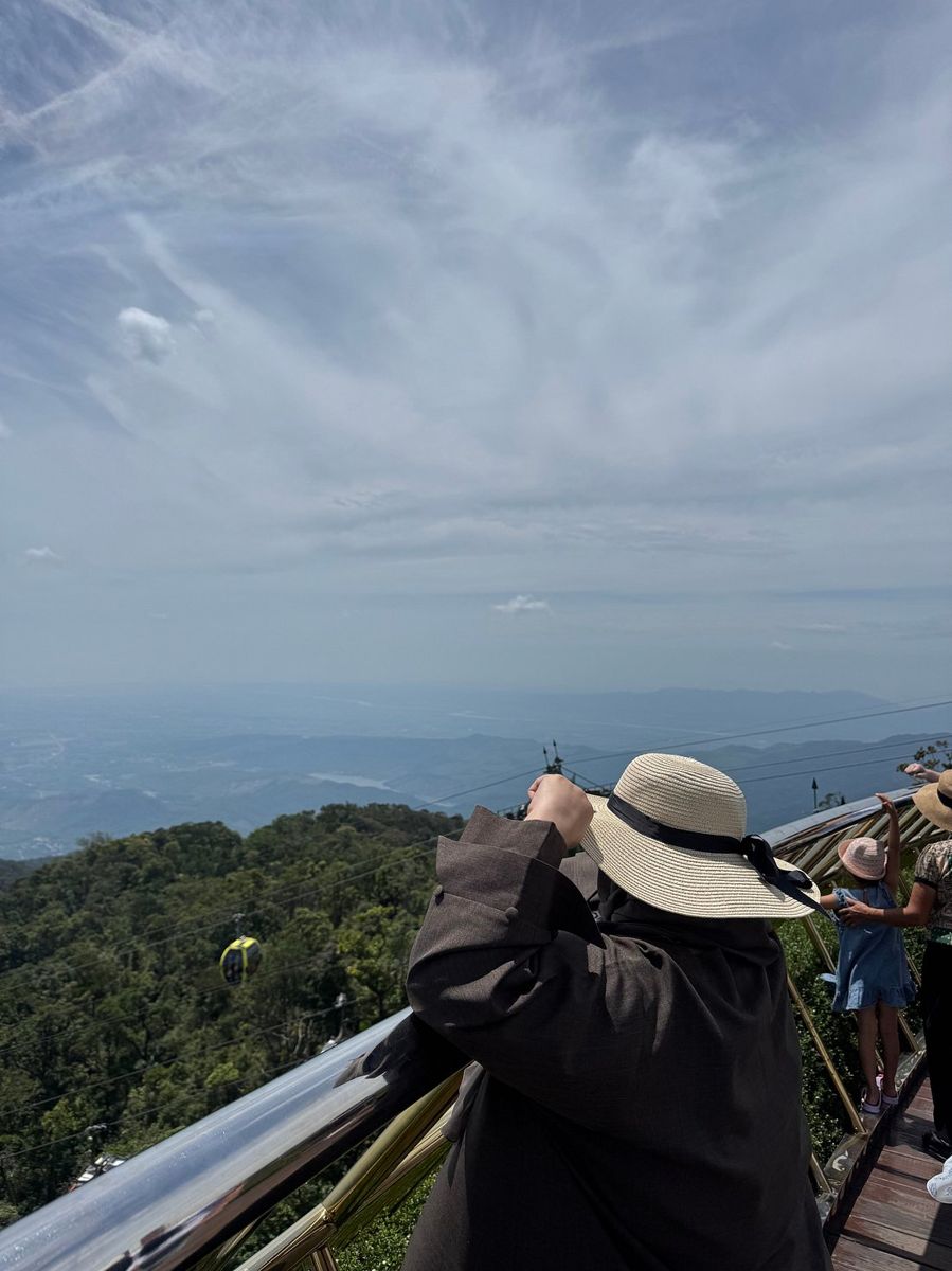 The view from Ba Na Hills