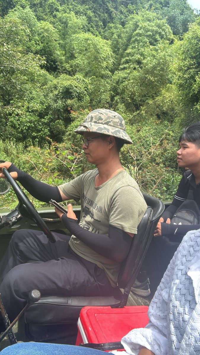 A jeep ride through the countryside