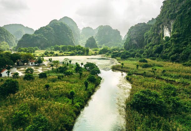 Ninh Binh scenic tour — limestone karsts and waterways
